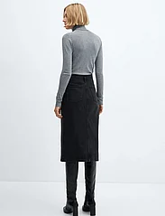 Mango - Denim midi-skirt - laveste priser - open grey - 3