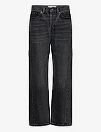 Straight jeans with forward seams - OPEN GREY