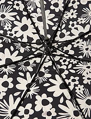 Mango - Floral folding umbrella - lägsta priserna - black - 2
