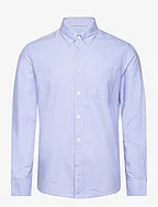 Regular fit Oxford cotton shirt - LT-PASTEL BLUE
