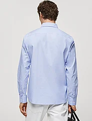 Mango - Regular fit Oxford cotton shirt - oxford-kauluspaidat - lt-pastel blue - 3