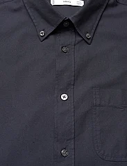 Mango - Regular fit Oxford cotton shirt - oxford-skjortor - navy - 4