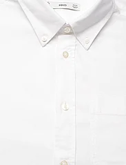 Mango - Regular fit Oxford cotton shirt - oxford-kauluspaidat - white - 4