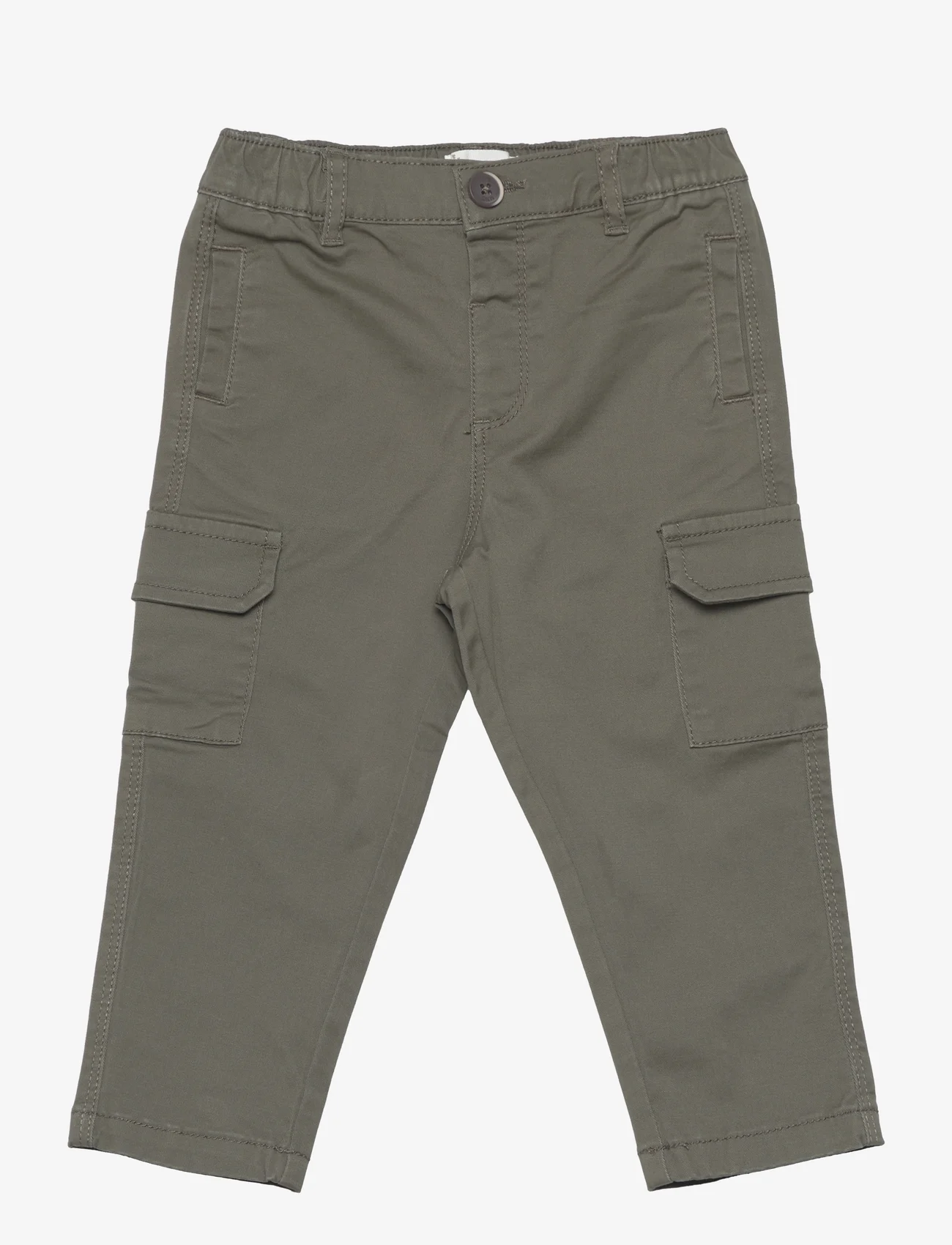 Mango - Cotton cargo trousers - laveste priser - beige - khaki - 0