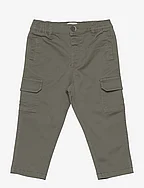 Cotton cargo trousers - BEIGE - KHAKI