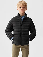 Mango - Quilted jacket - quiltade jackor - black - 0