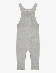 Mango - Long knitted dungarees - sommarfynd - lt pastel grey - 0
