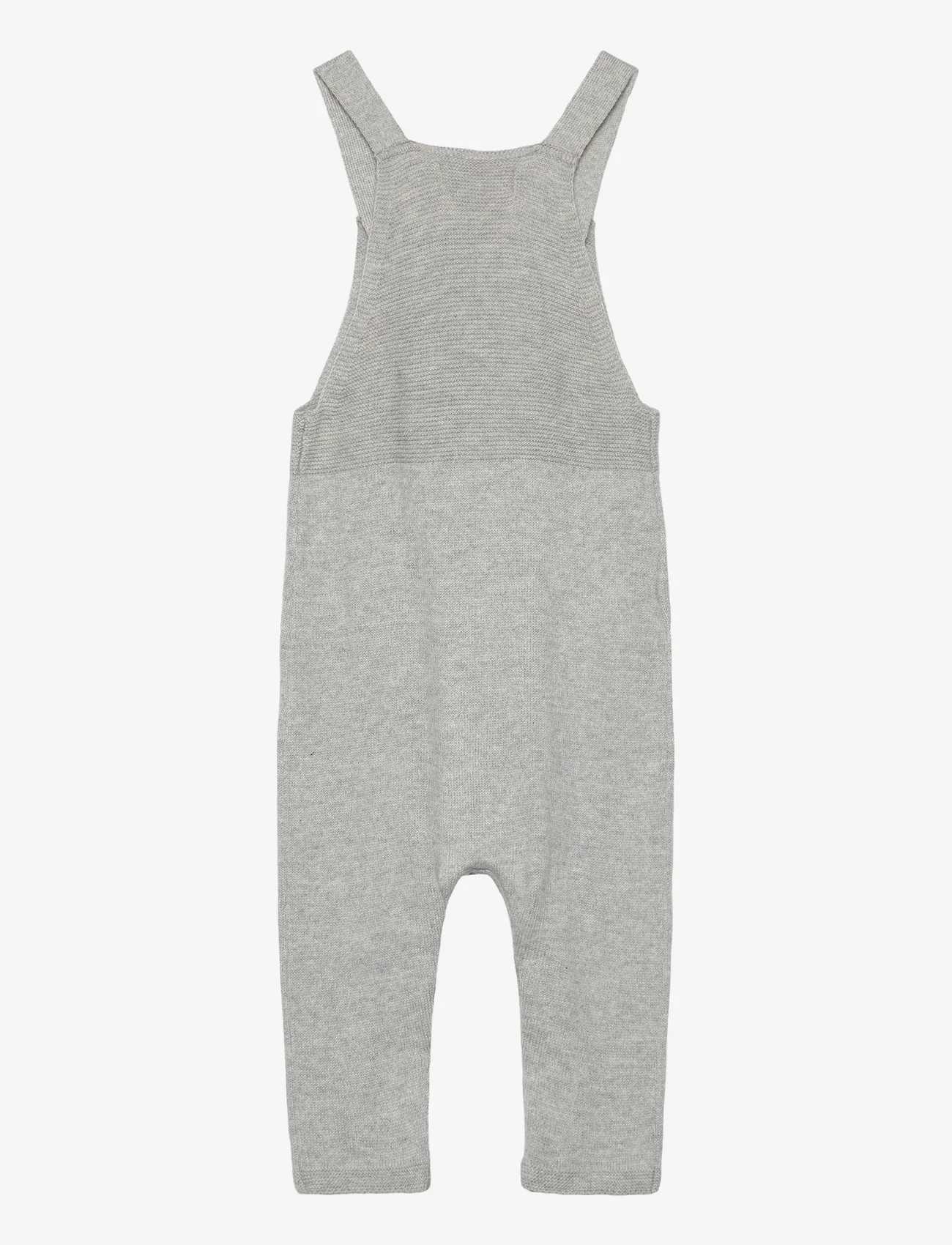 Mango - Long knitted dungarees - sommarfynd - lt pastel grey - 1