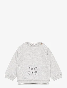Printed sweatshirt with pocket, Mango