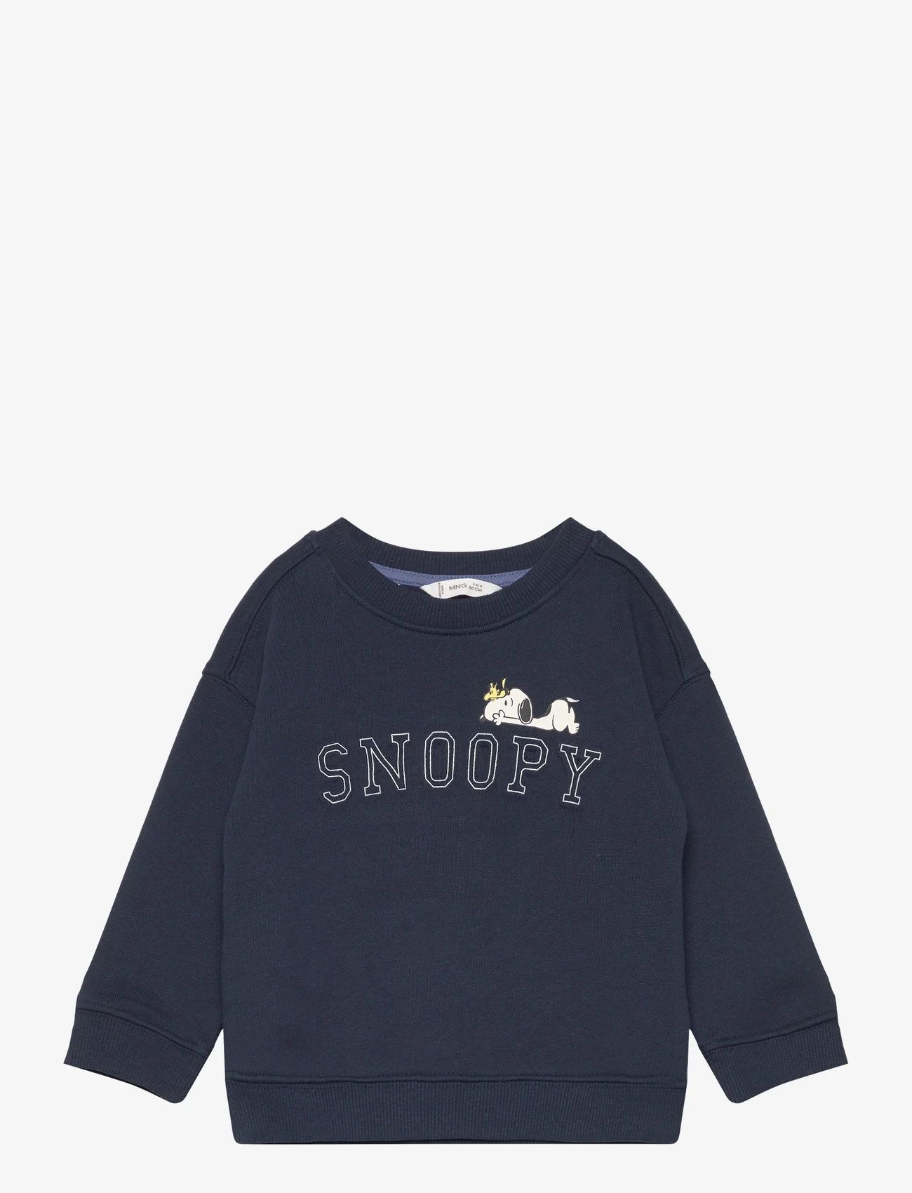 Mango - Snoopy cotton sweatshirt - sweatshirts - navy - 0