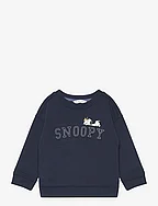 Snoopy cotton sweatshirt - NAVY