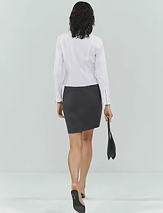 Side zipper mini skirt, Mango