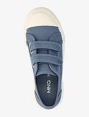 Mango - Velcro fastening straps sneakers - canva sneakers - medium blue - 3