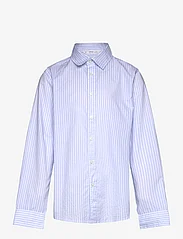 Mango - Regular-fit striped shirt - langermede skjorter - lt-pastel blue - 0