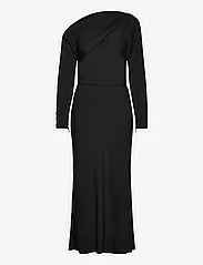 Mango - Asymmetrical dress with slit - aftenkjoler - black - 1