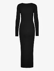 Mango - Contrast trim dress - bodycon-kjoler - black - 2