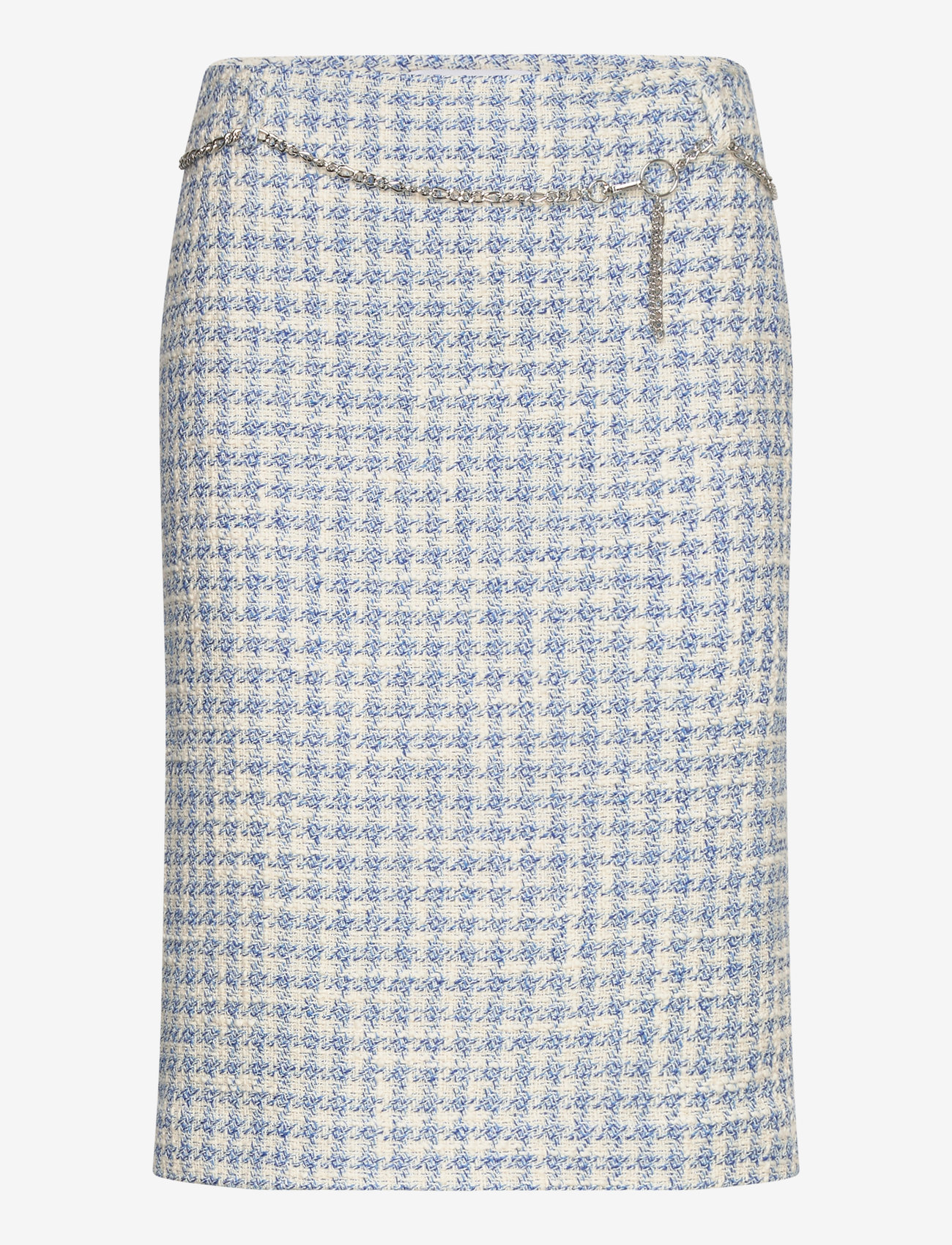 Mango - Tweed midi skirt - midi kjolar - lt-pastel blue - 0