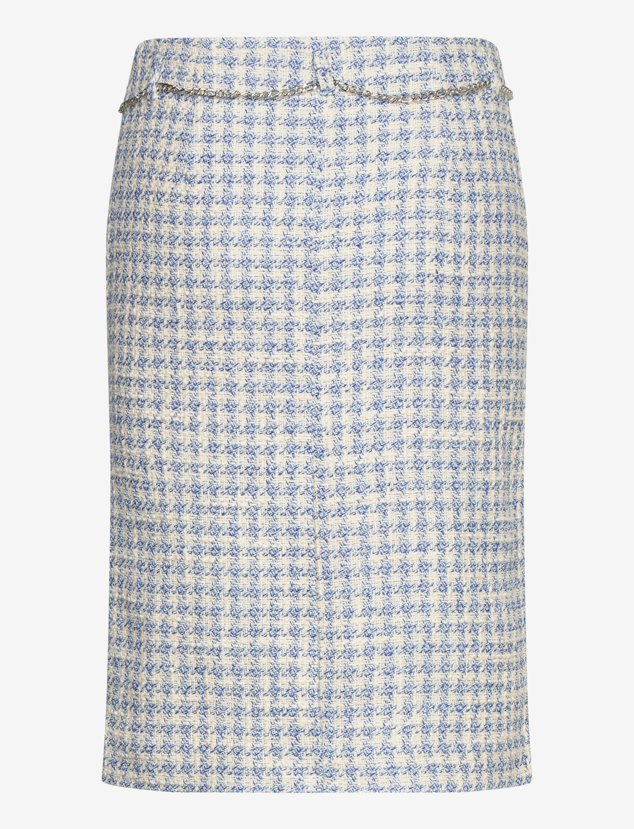 Mango - Tweed midi skirt - midi kjolar - lt-pastel blue - 1