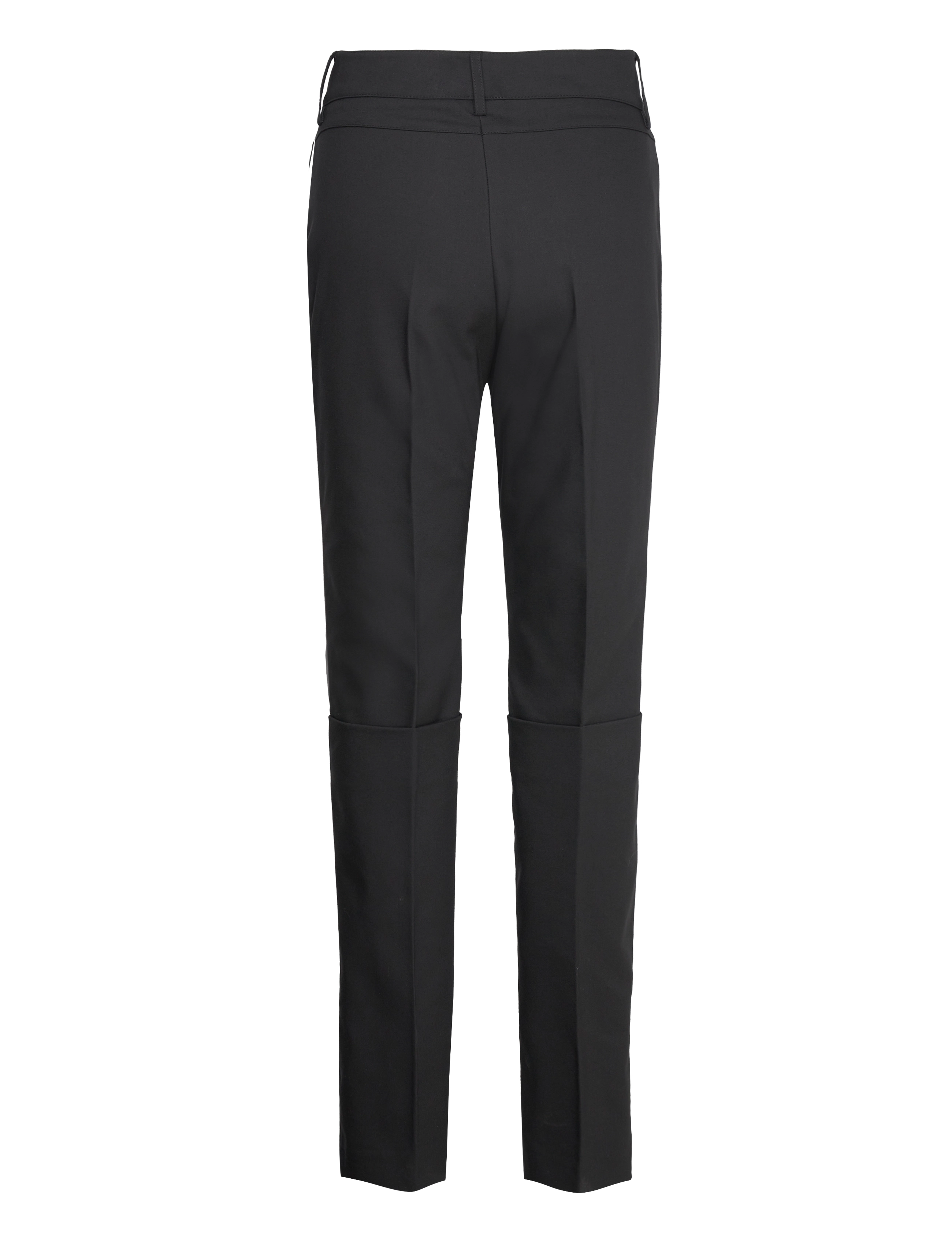 Mango - Straight pleated trousers - sirge säärega püksid - black - 2