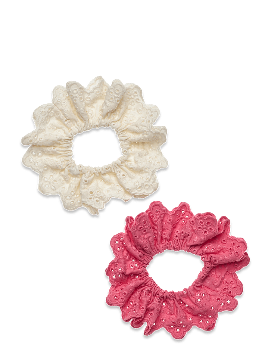 Mango - 2-pack texture scrunchies - hårbånd og hårsnore - natural white - 0