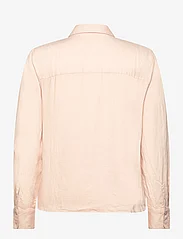Mango - Linen 100% shirt - linskjorter - lt-pastel pink - 1