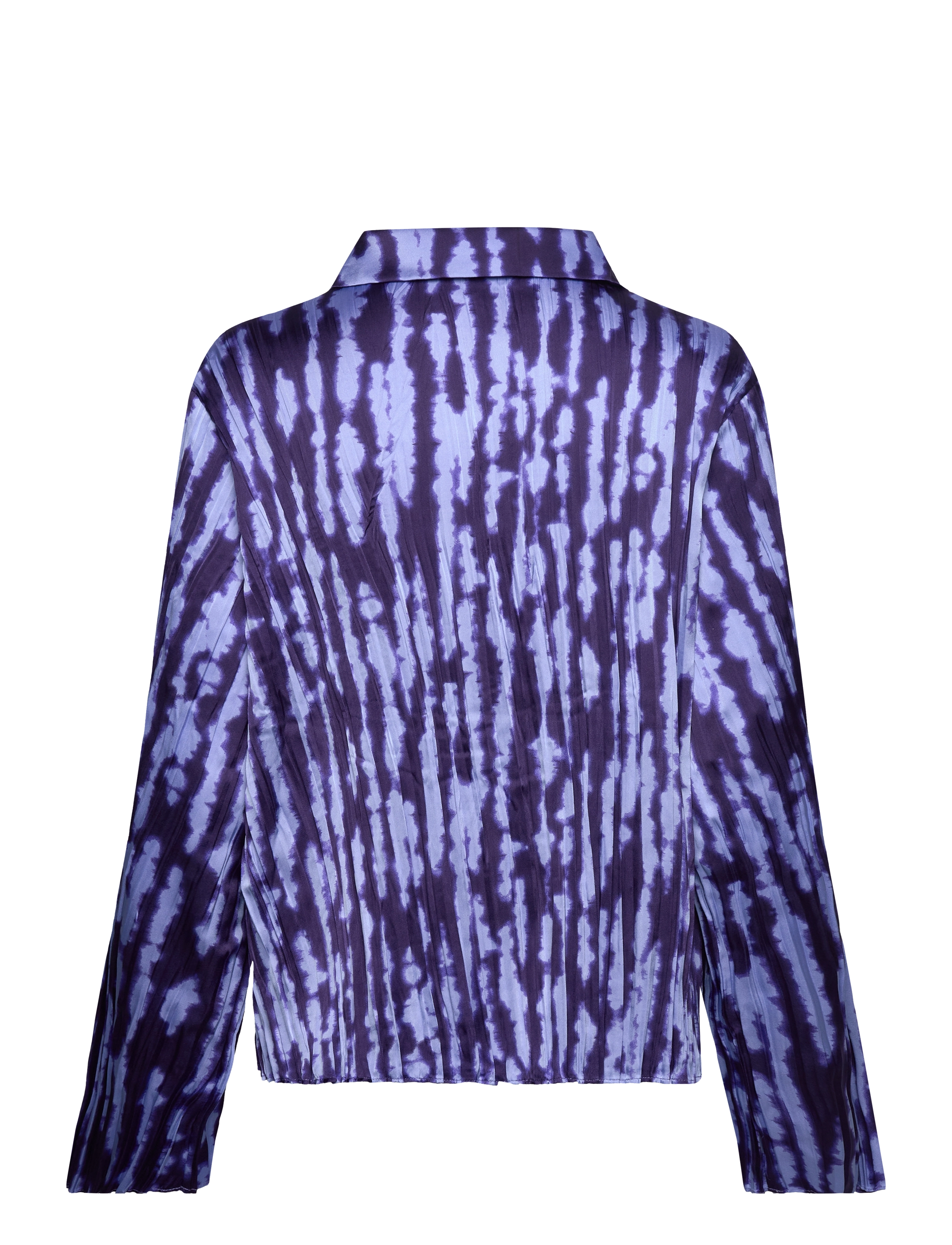 Mango - Printed shirred shirt - overhemden met lange mouwen - medium blue - 2