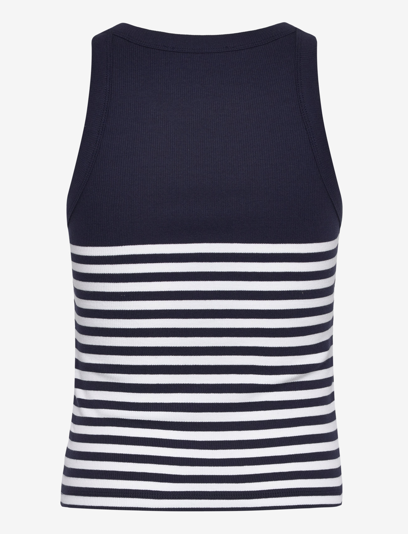 Mango - Stripe-print top - tanktops - navy - 2