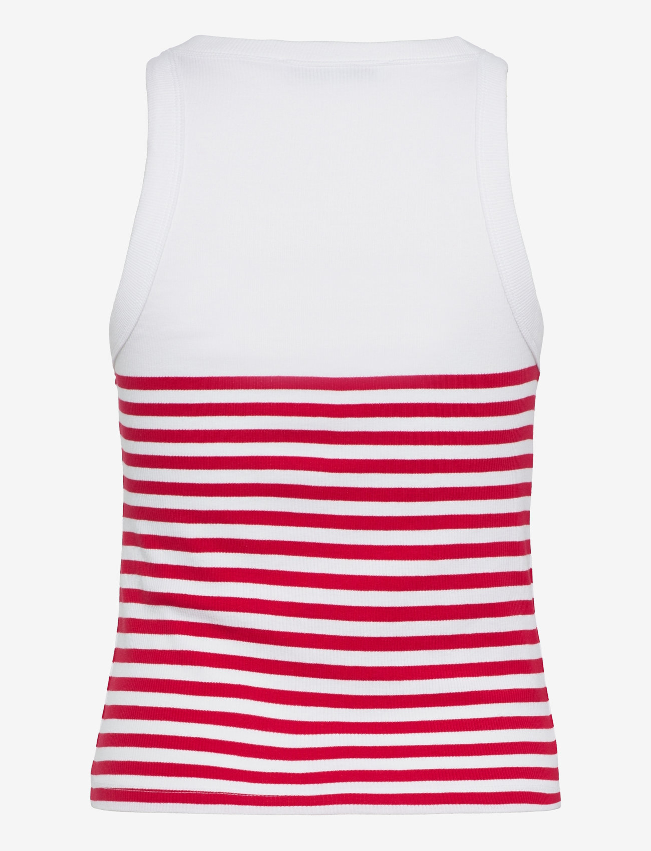 Mango - Stripe-print top - die niedrigsten preise - red - 1