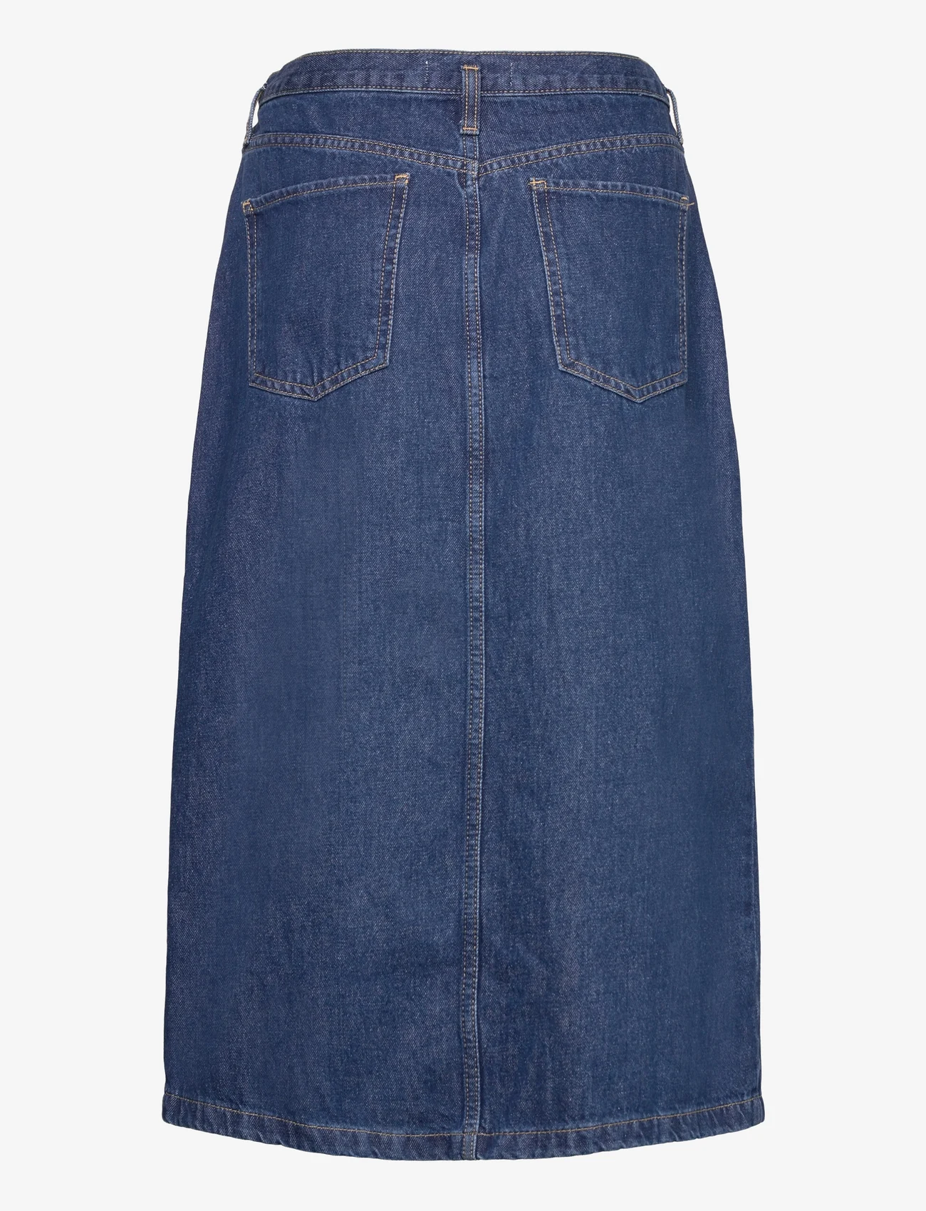 Mango - Denim midi-skirt - laveste priser - open blue - 1