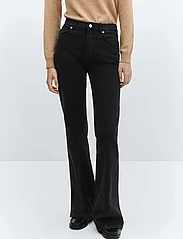Mango - High-waist flared jeans - utsvängda jeans - open grey - 2