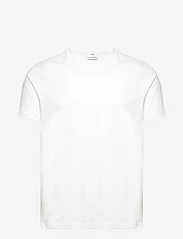 Mango - Basic cotton V-neck T-shirt - alhaisimmat hinnat - white - 0