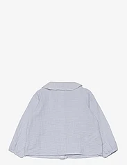 Mango - Cheesecloth cotton blouse - sommarfynd - lt-pastel blue - 1