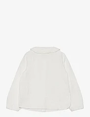 Mango - Cheesecloth cotton blouse - sommarfynd - white - 1