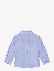 Mango - Oxford cotton shirt - langermede skjorter - lt-pastel blue - 1