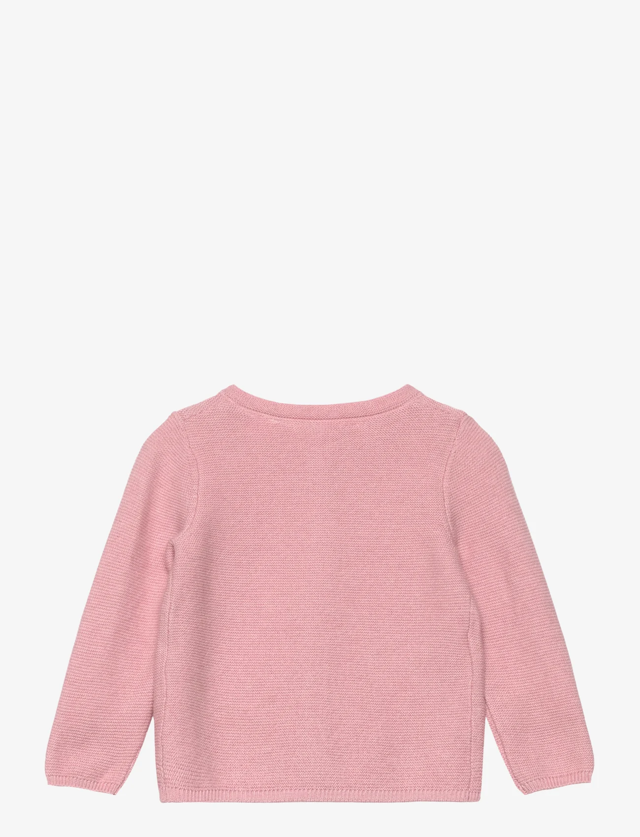 Mango - Button knit cardigan - neuletakit - lt-pastel pink - 1