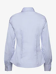Mango - Fitted cotton shirt - långärmade skjortor - lt-pastel blue - 1