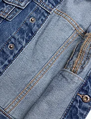 Mango - Cotton denim jacket - alhaisimmat hinnat - open blue - 4