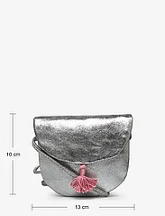 Mango - Leather metallic bag - sommarfynd - silver - 4