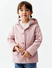 Mango - Buttoned cotton jacket - vårjackor - pink - 2
