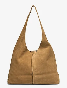 Leather shopper bag, Mango