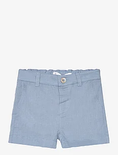 Linen-blend Bermuda shorts, Mango