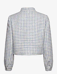 Mango - Tweed jacket with metal buttons - vårjakker - lt-pastel blue - 1