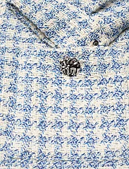 Mango - Tweed jacket with metal buttons - vårjackor - lt-pastel blue - 5
