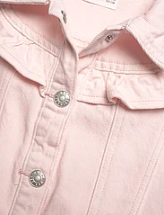 Mango - Ruffled denim jacket - jeansjacken - pink - 2