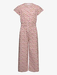 Mango - Cotton print jumpsuit - alhaisimmat hinnat - pink - 0