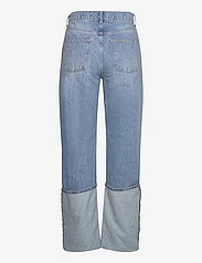 Mango - Turned-up straight jeans - suorat farkut - open blue - 2