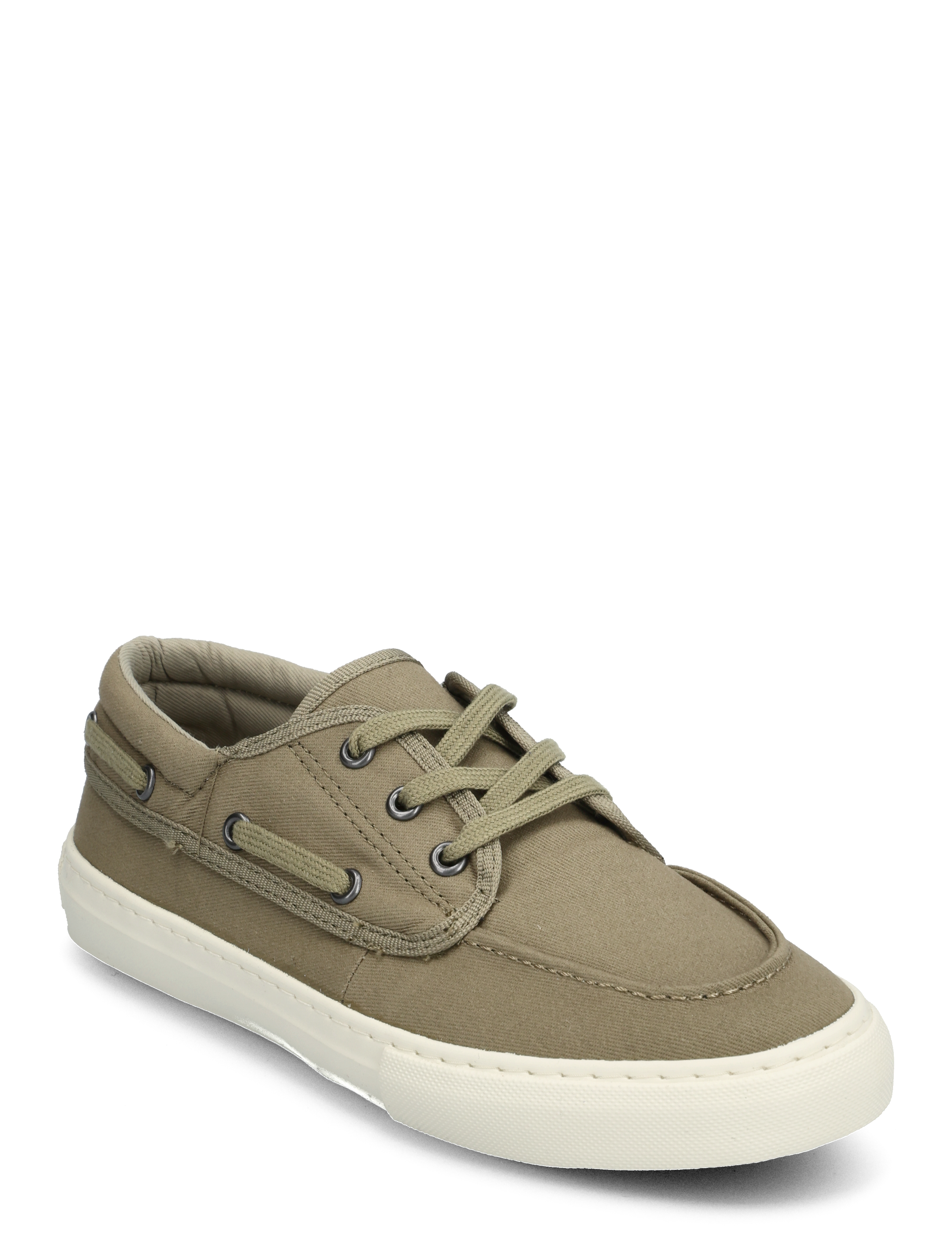 Sporty nautical laces - BEIGE - KHAKI