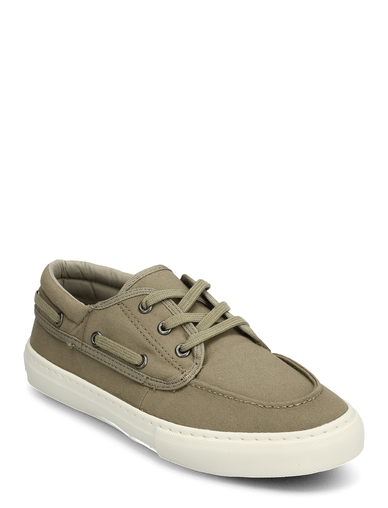 Sporty nautical laces - BEIGE - KHAKI