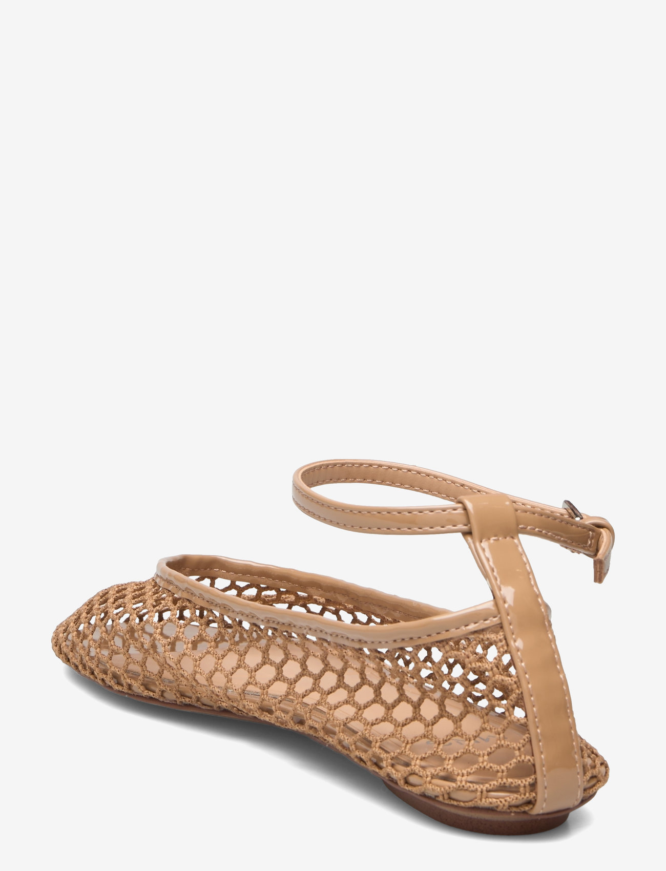 Mango - Ballet flats with mesh bracelet - kvinnor - medium brown - 2