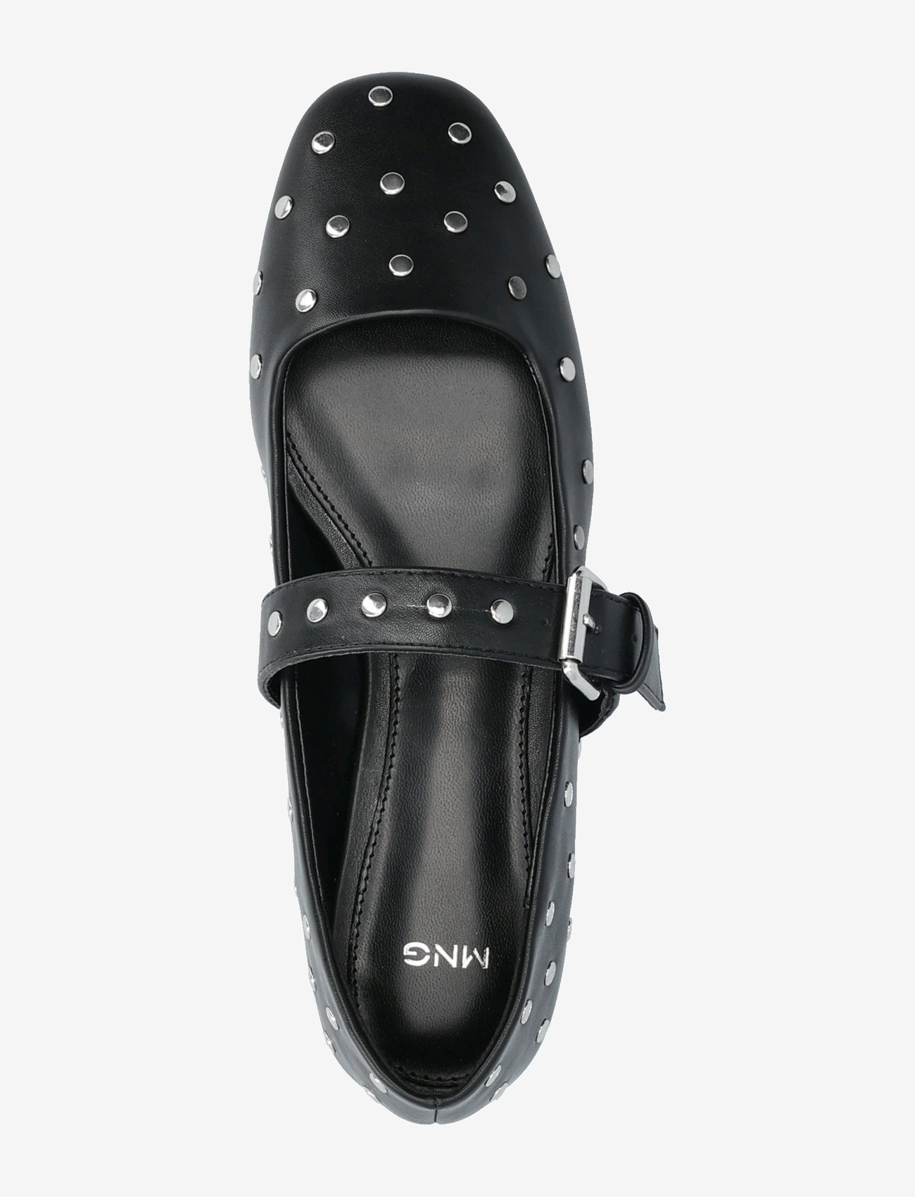 Mango - Studded ballet flats - women - black - 3